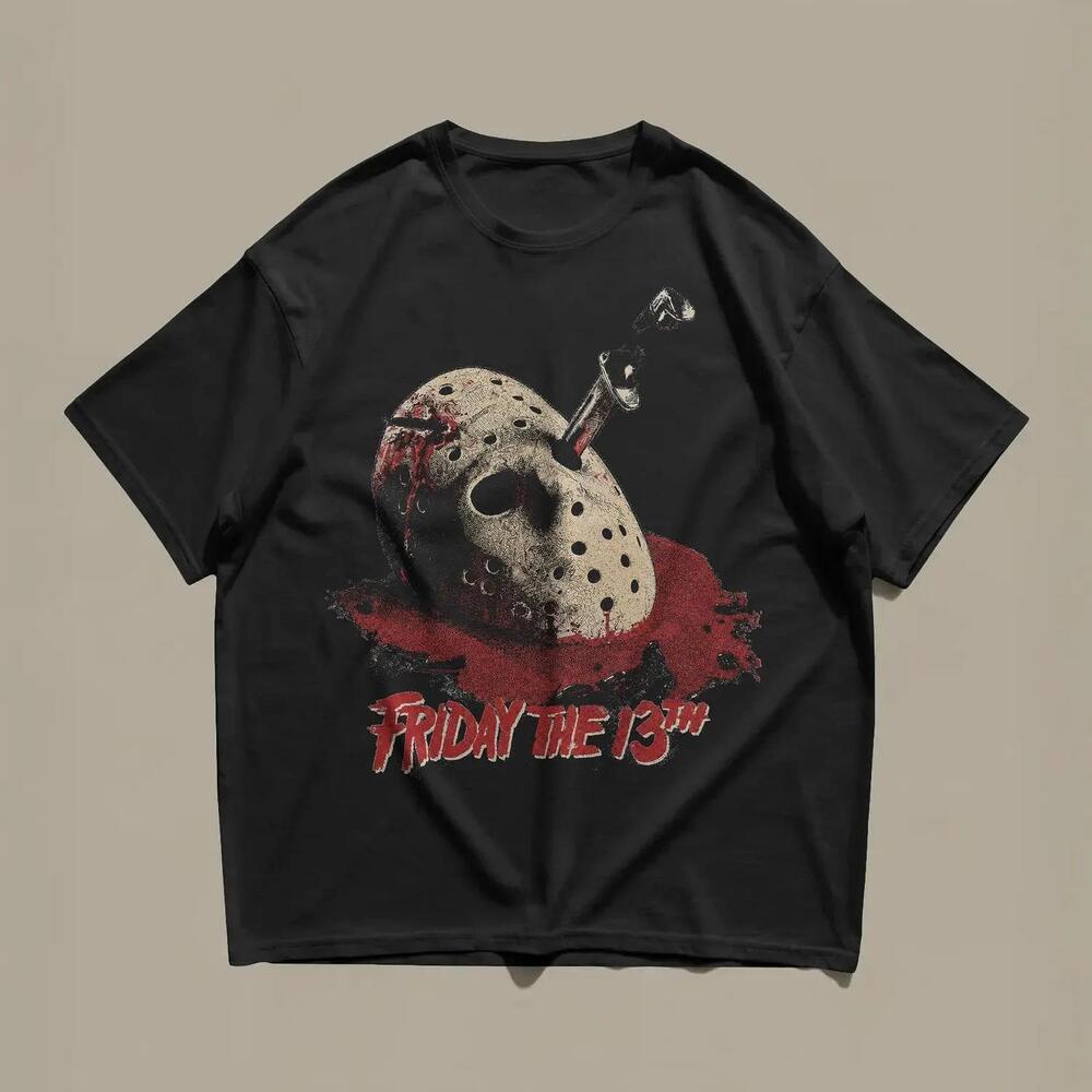 Friday The 13Th Graphic Shirt, Jason Voorhees Horror Movie Tee, T Shirt